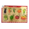 AHŞAP SEBZELER EĞİTİCİ SET*24