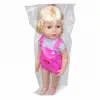 GERÇEK YÜZLÜ AYLİN BEBEK ÖRGÜ SAÇLI 58 CM PVC ET BACAK