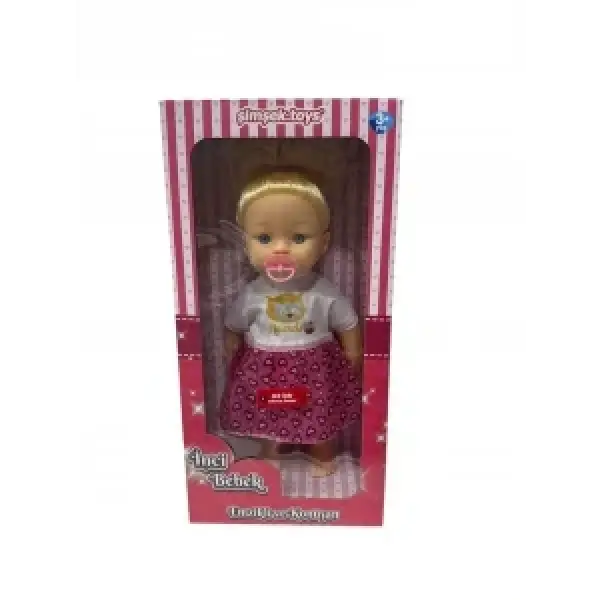 İNCİ BEBEK EMZİKLİ 15 CM KUTULU*24