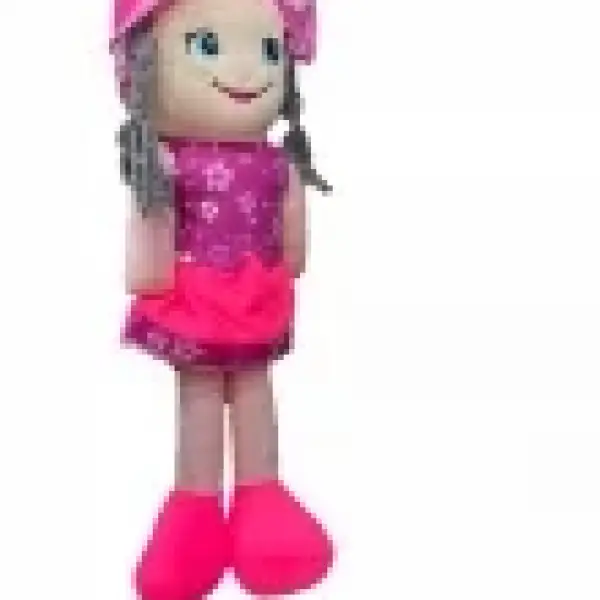 60 CM SAÇ ÖRGÜLLÜ BEZ BEBEK*60