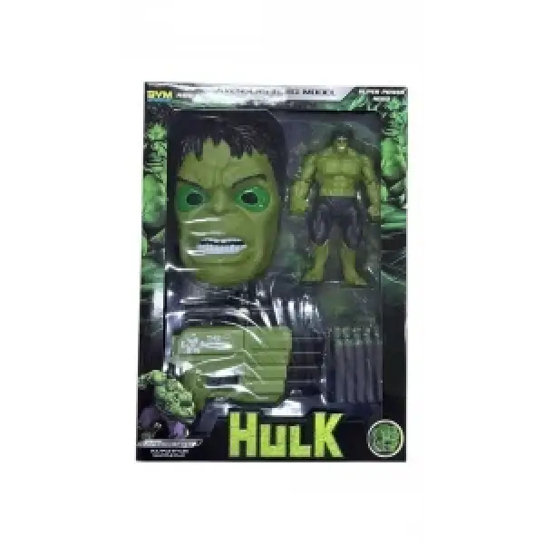 KUT.MASKE-HULK-DART ATICI SETİ*24