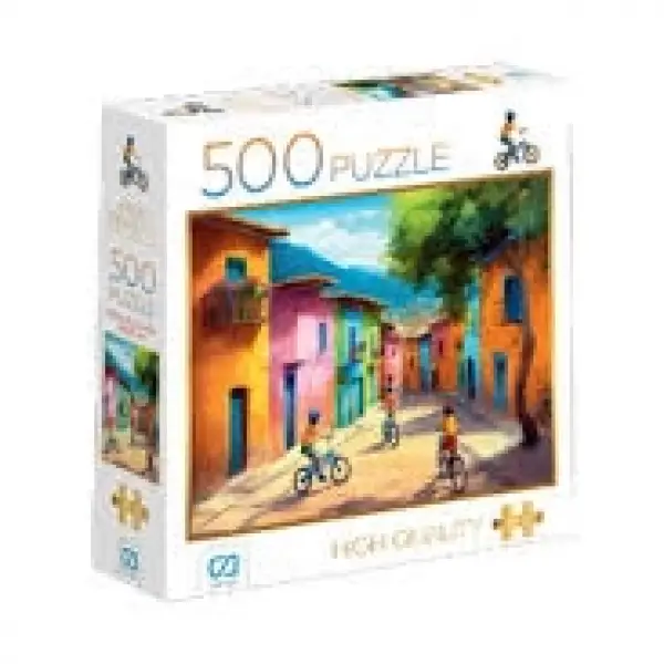 BİSİKLETLİ ÇOCUKLAR PUZLLE 500LÜ*12