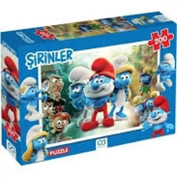 ŞİRİNLER PUZZLE 200PR*