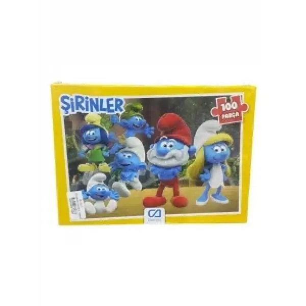 ŞİRİNLER PUZZLE 100*24