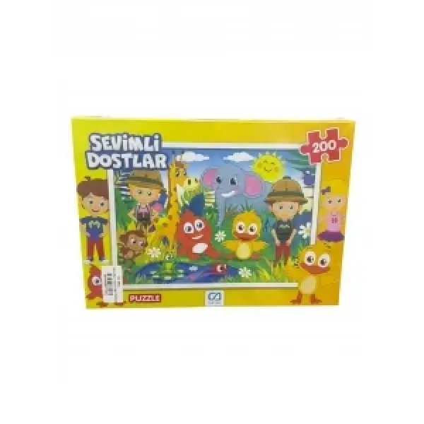 SEVİMLİ DOSTLAR PUZZLE 200*24