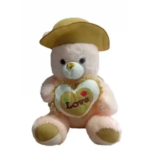 ŞAPKALI PELUŞ AYI*13