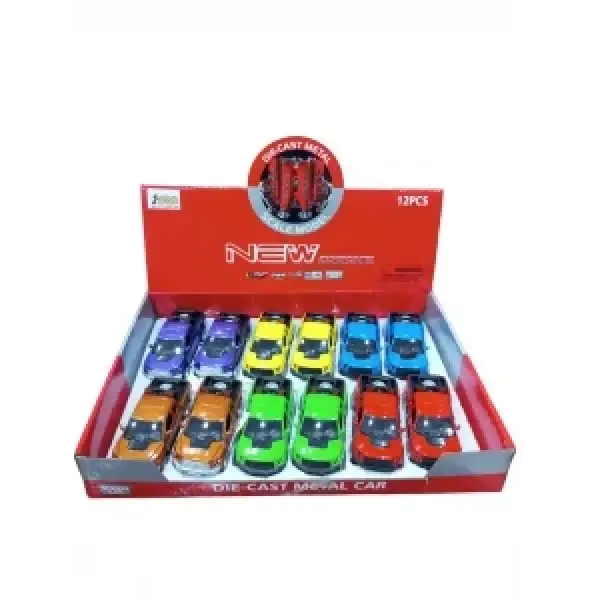ÇEK-BIRAK IŞIKLI SESLİ METAL ARABA *12*144