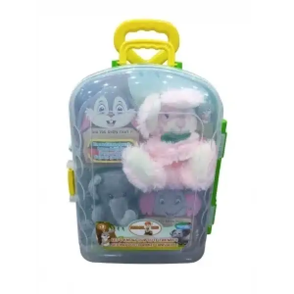 BAVULDA İKİLİ PELUŞ HAYVAN *12