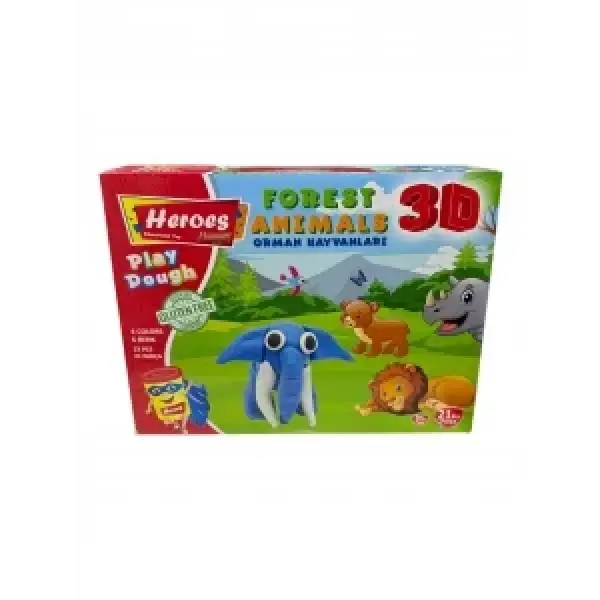 3D ORMAN HAYVANLARI*12