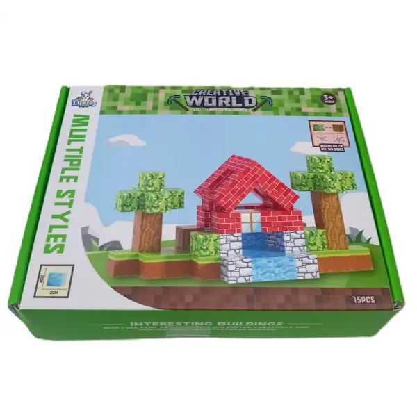MY WORLD MAGNETIC BLOCKS 75 PARÇA