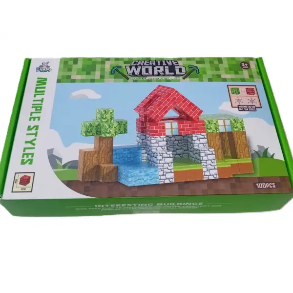 MY WORLD MAGNETIC BLOKS 100 PARÇA