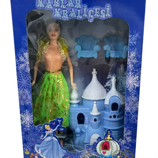 KARLAR KRALİÇESİ ŞATOLU BARBIE BEBEK*