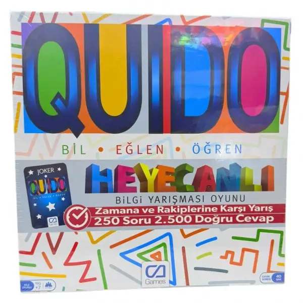 QUIDO BOARD GAME*6