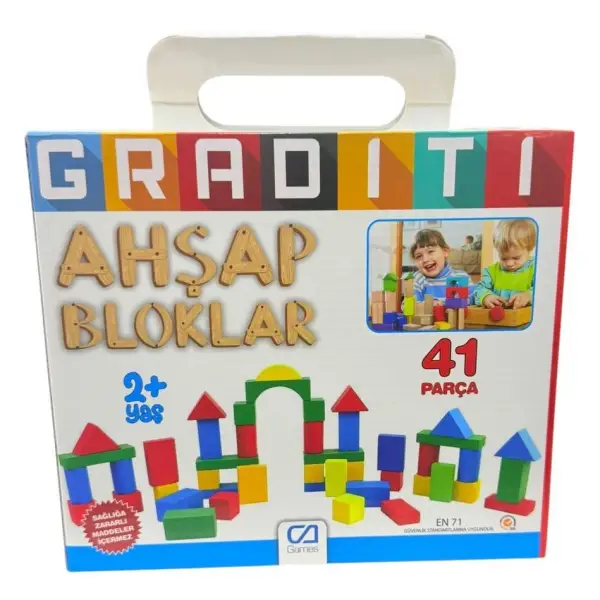 AHŞAP BLOKLAR 41 PARÇA