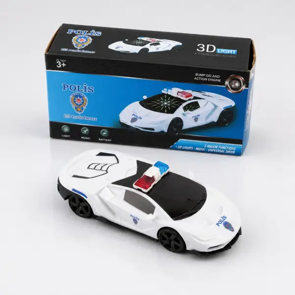 3 D IŞIKLI PİLLİ ARABA*230