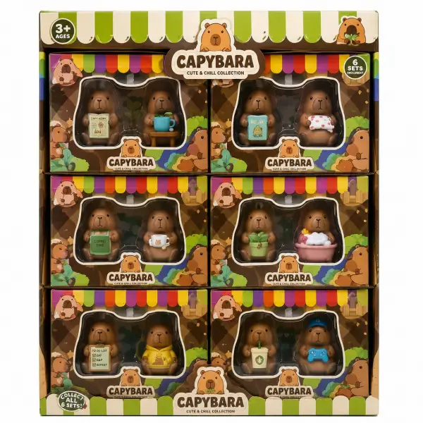 İKİLİ STANTLI CAPYBARA*120