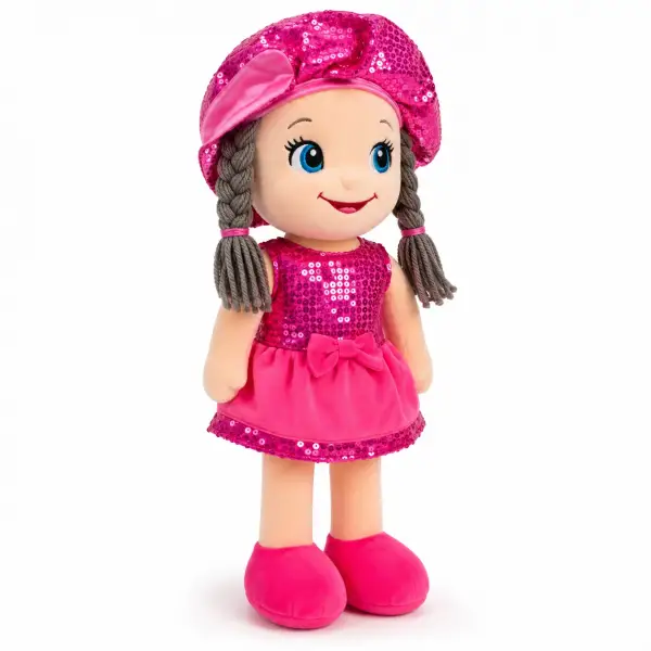 60 CM SAÇ ÖRGÜLLÜ BEZ BEBEK*60