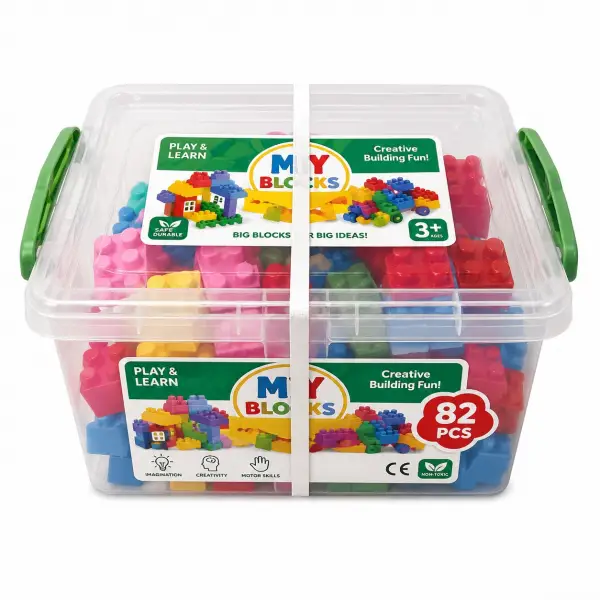 52 PARÇA PEMBE BLOCKS *24