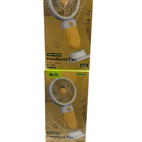 BLIC 3KADEMELİ PİLLİ FAN STANDLI*10*160