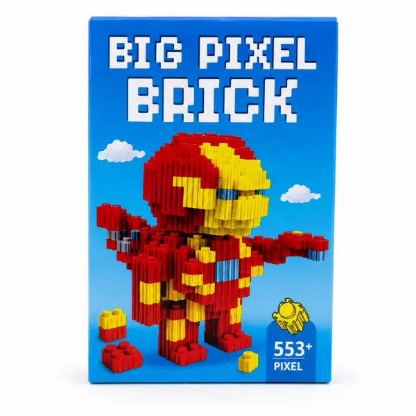 BİG PİXEL BRİCK DEMİR ADAM*48