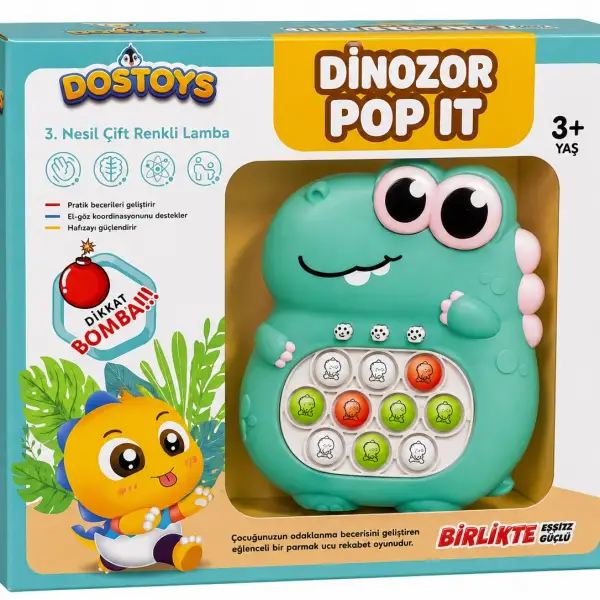 DİNAZOR POP-IT OYUNCAĞI*40
