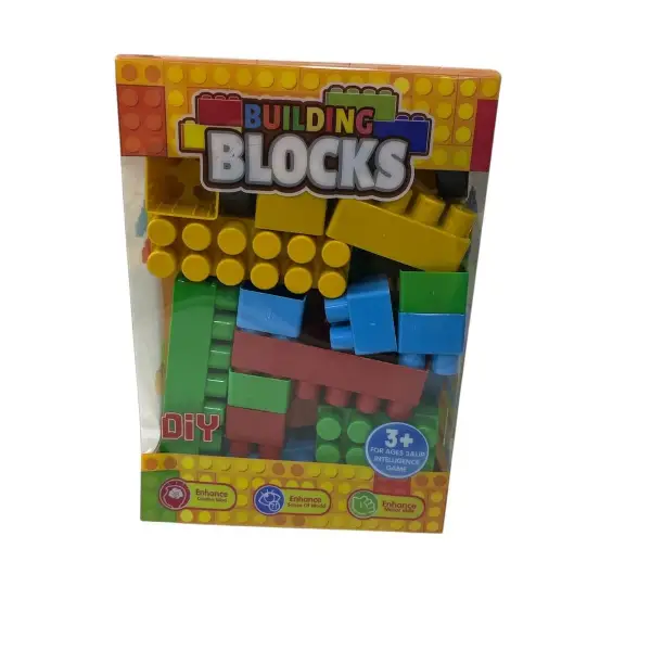 RENKLİ KUTUDA 37 PARÇA BLOK LEGO*60