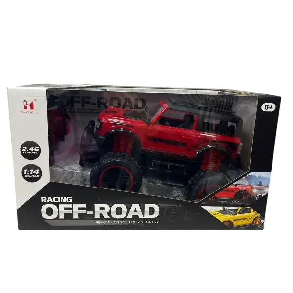 UZAKTAN KUMANDALI KUTULU KIRMIZI JEEP*8