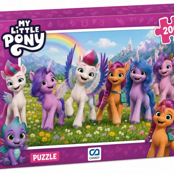 MY LITTLE PONY PUZZLE 200PR*
