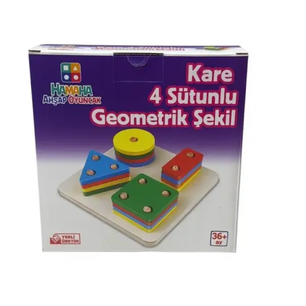 KARE 4 SÜTUNLU GEOMETRİK ŞEKİL