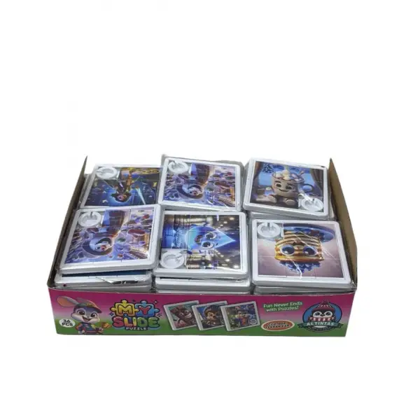 KUTULU KAYDIRMALI  PUZZLE *36