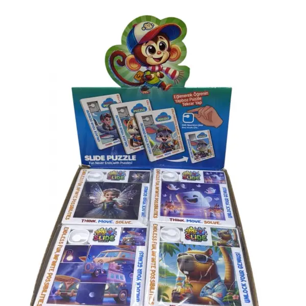 KUTULU KAYDIRMALI PUZZLE 24 PRC*28