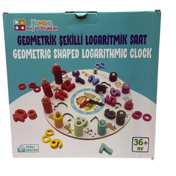 GEOMETRİK ŞEKİLLİ SAAT