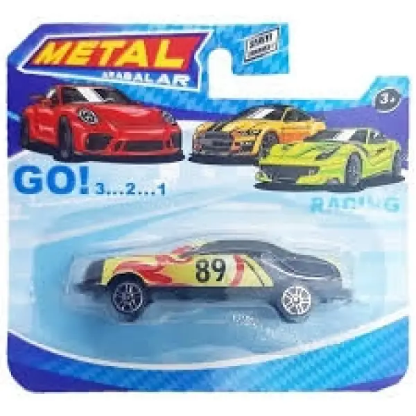 TEKLİ KARTELA METAL ARABA *144