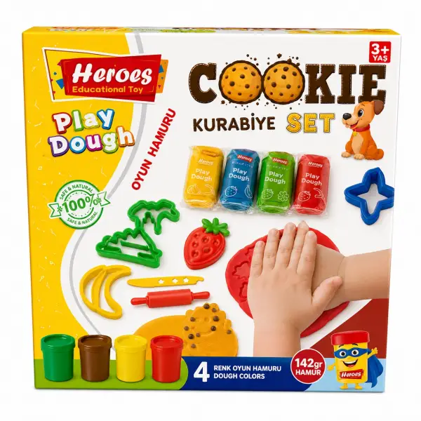 KURABİYE SETİ HAMUR KUT*24