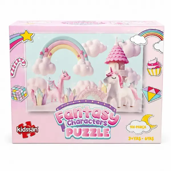 100 PARÇA PUZZLE ONDİLE KUTU*24
