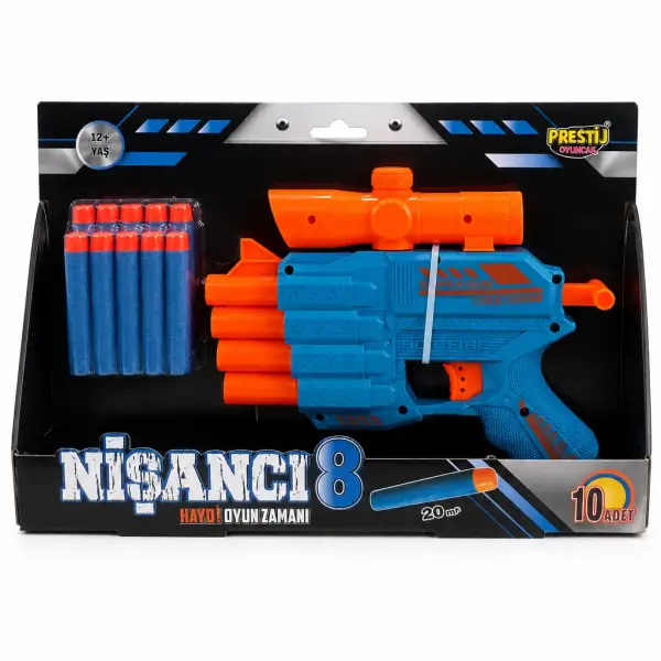 KUTULU 4 AGIZLI DART ATICI SILAH *48