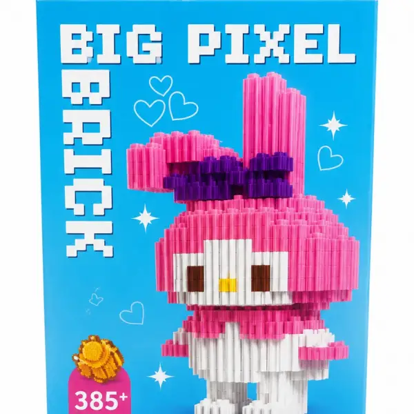 BİG PİXEL BRİCK KULAKLI HELLO KİTY*48