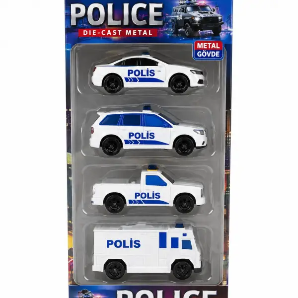 4 LÜ KUTUDA POLİS ARACLARI*72