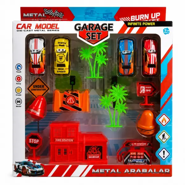 KUTULU METAL TRAFİK SETİ *20