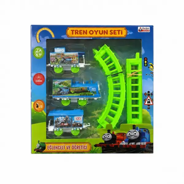 PİLLİ TREN OYUN SETI*90
