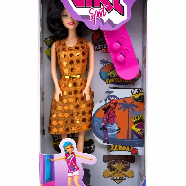 SPOR AKSESUARLI BARBIE BEBEK*72