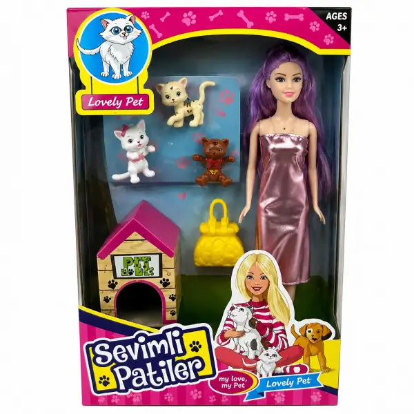 BEBEK SET SEVİMLİ PATİLER