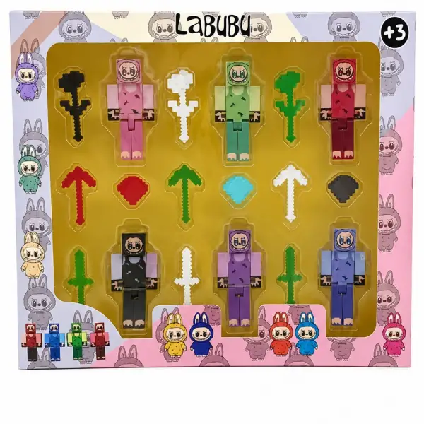 12Lİ MYCRAFT LABUBU*72