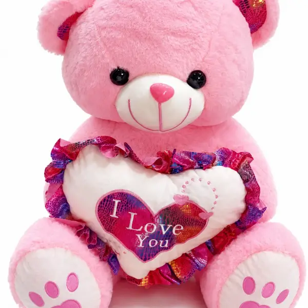 50 CM I LOVE YOU KALPLİ AYICIK