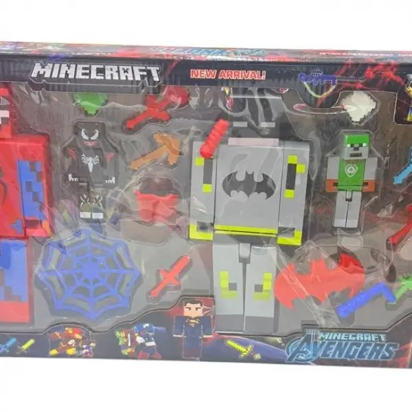 BATMAN VE SPİDERMANLI MYCRAFT*48