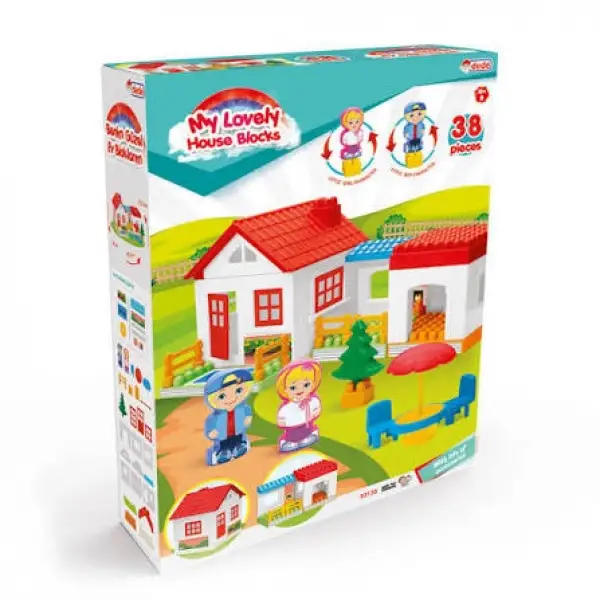 TEK KATLI EV BLOKLAR (37 PRÇ)