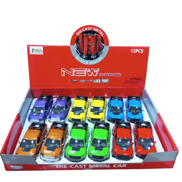 ÇEK-BIRAK IŞIKLI SESLİ METAL ARABA *12*144