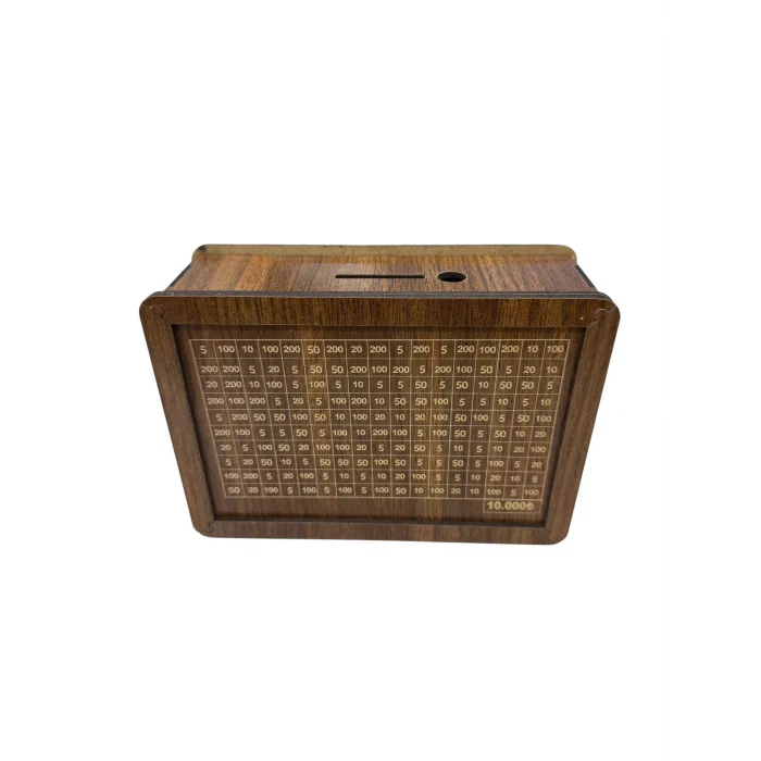 10.000 HEDEFLİ AHŞAP KUMBARA*56