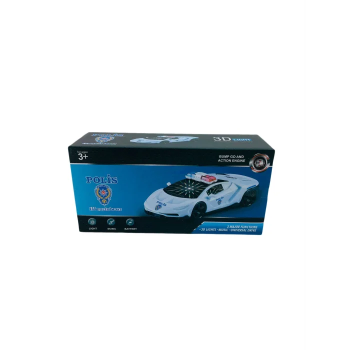 3 D IŞIKLI PİLLİ ARABA*230