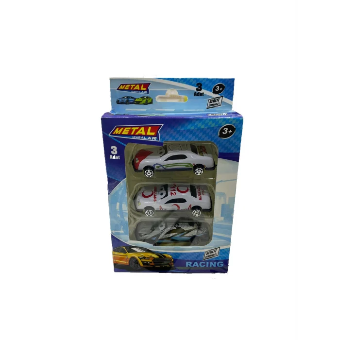 3 LÜ METAL ARABA KUT SET*144